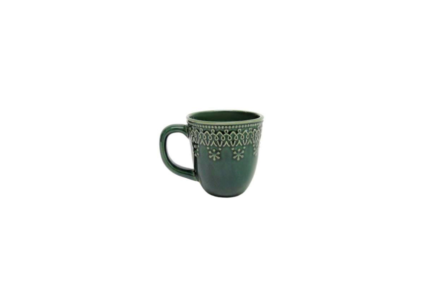 Caneca Verde - 12 cm