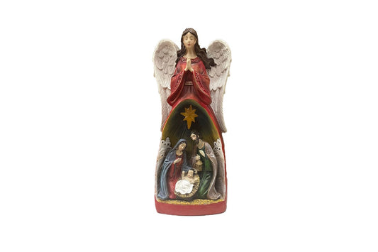 Sagrada Família Colorida com LED - 24cm