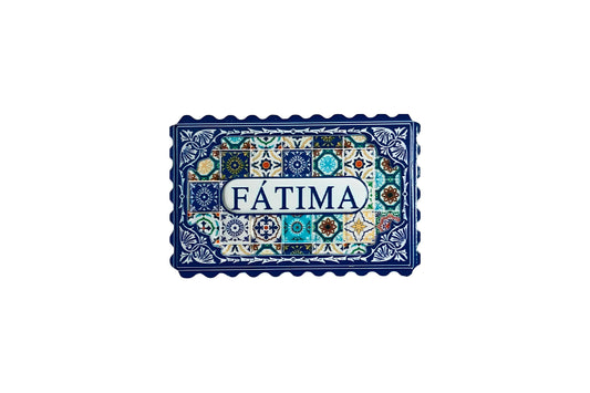 Íman Azulejo "FÁTIMA" – Design Tradicional Português
