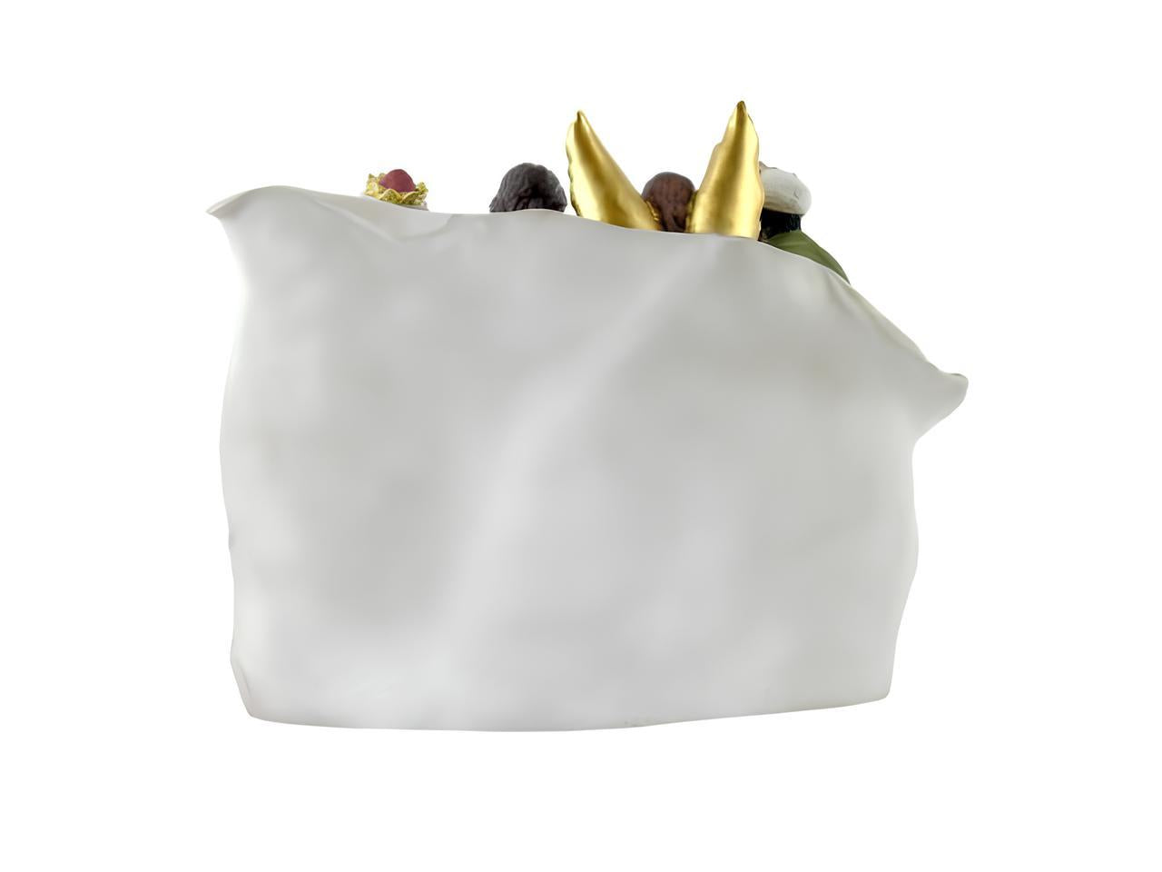 Presépio com Reis Magos e Anjo – 21 cm