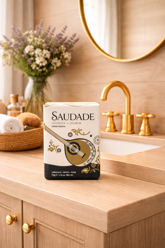 Sabonete “Saudade” – Lavanda e Jasmim (Ach. Brito)