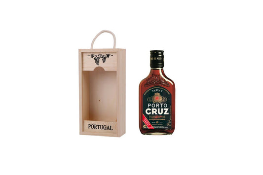 Vinho do Porto Cruz Tawny 20 cl com Caixa de Madeira