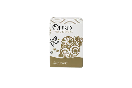 Sabonete “Ouro” – Esteva e Camomila (Ach. Brito)