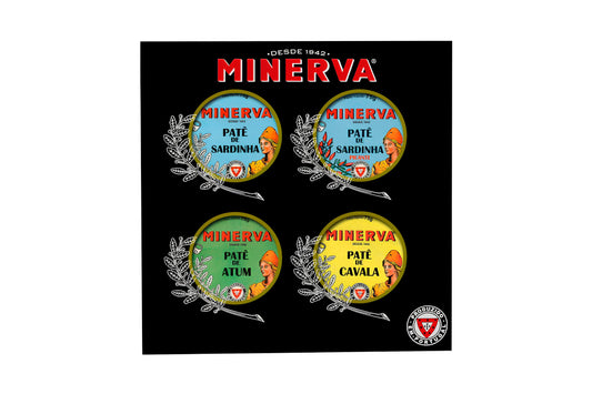 Pack de Patés de Peixe MINERVA (4 x 22g)