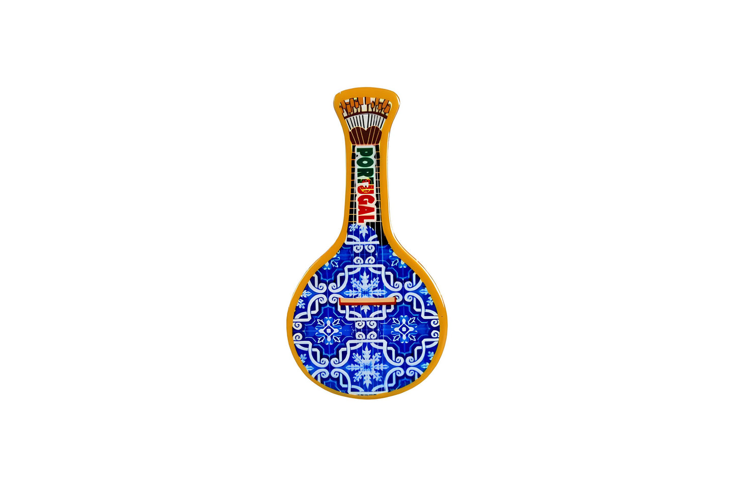 Souvenir Ímanes em Forma de Guitarra Portuguesa – Azulejaria Tradicional