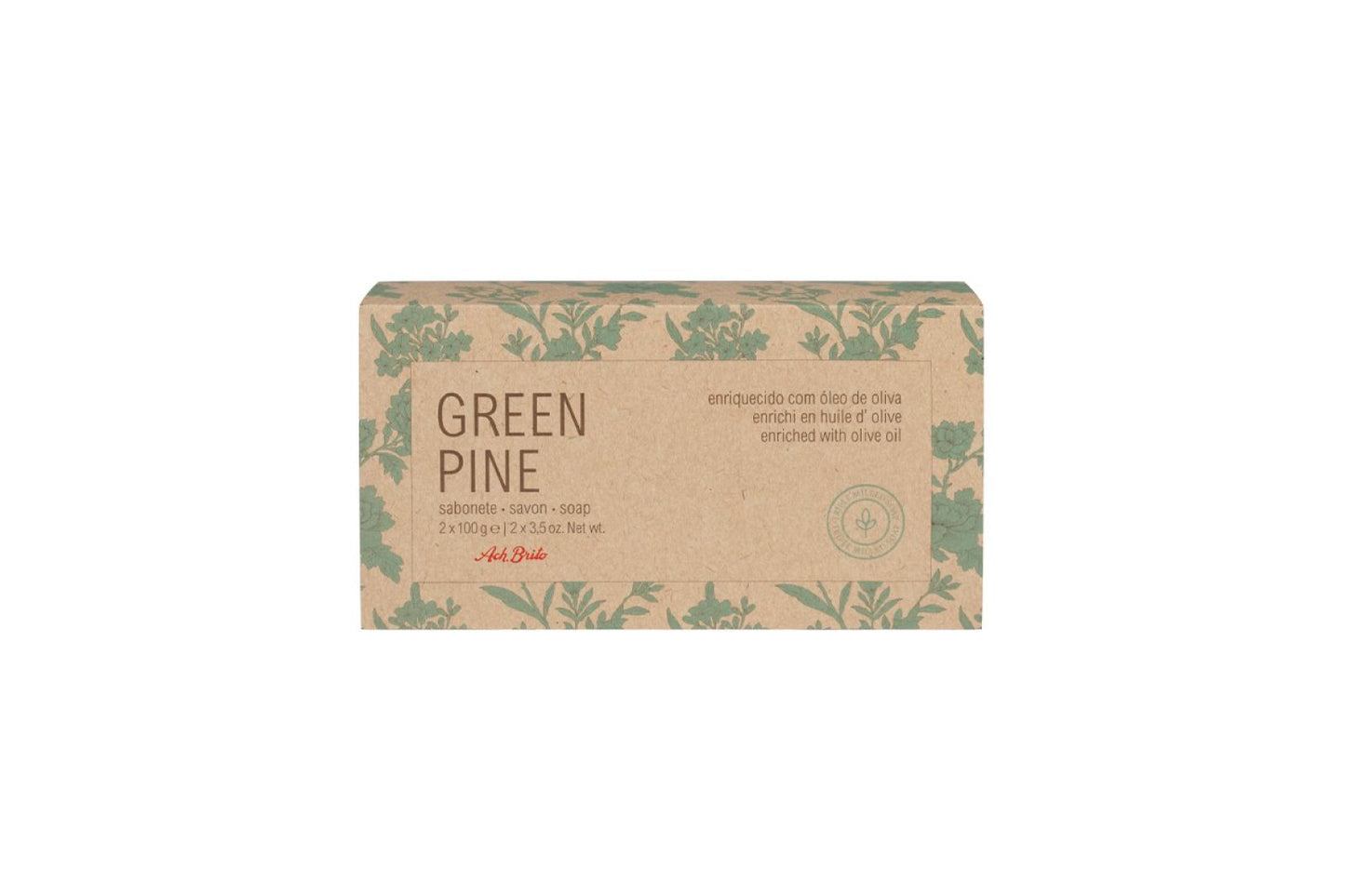Caixa de Sabonetes Naturais Green Pine (Ach. Brito)
