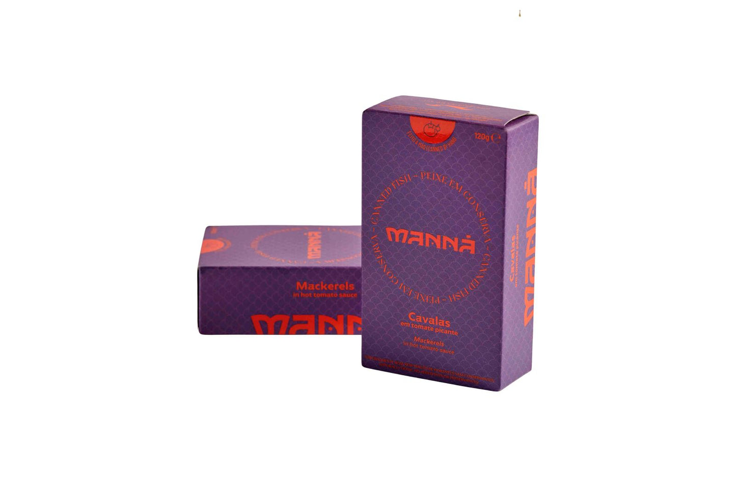 Cavalas em Tomate Picante MANNA (120g)